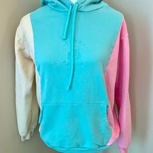 Teddy Fresh Color Block Hoodie Size Medium
